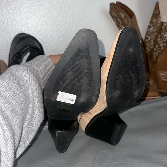 Heeled Suede Boots - Picture 3 of 3